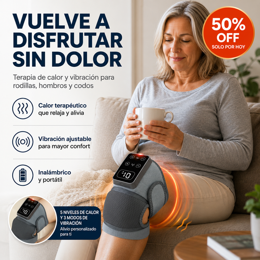 Masajeador Térmico Rodilla Inalámbrico